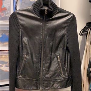 Theory leather jacket